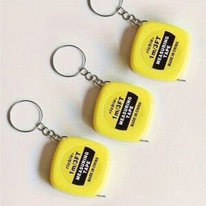 🅽🅴🆆 mini measuring tape on keychain